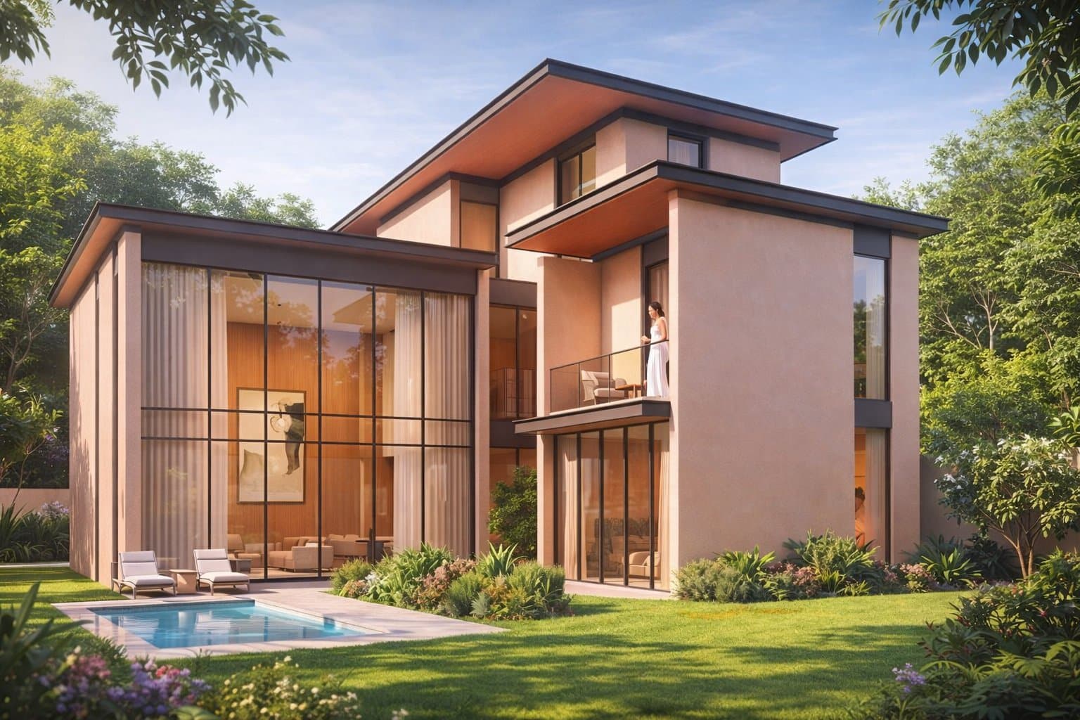 Sobha City Abu Dhabi villa render