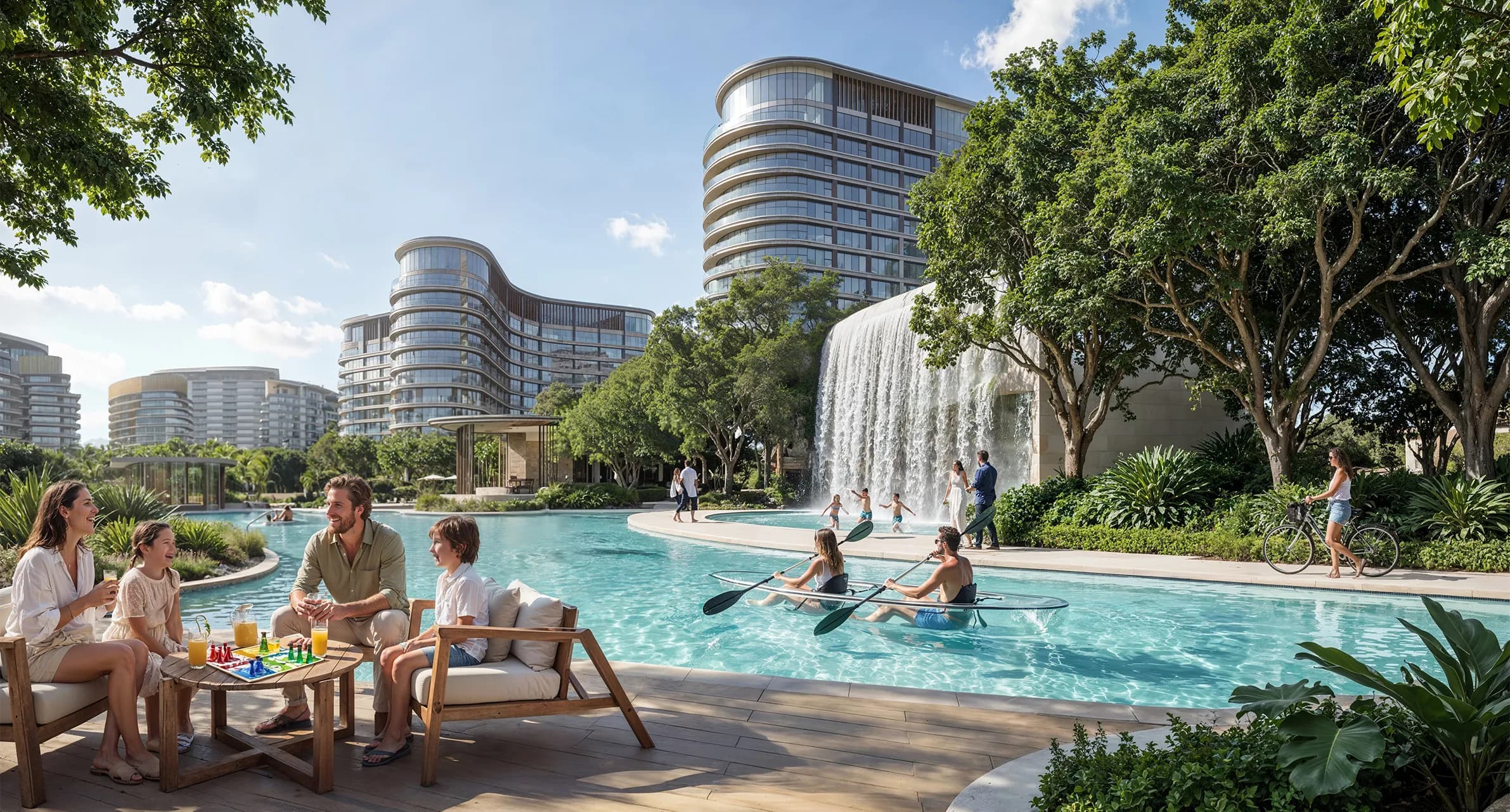 Sobha Sanctuary landscaped community render